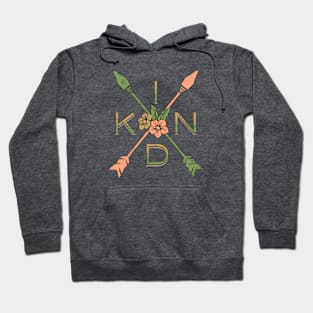 Boho Be Kind Crossed Arrows Hoodie